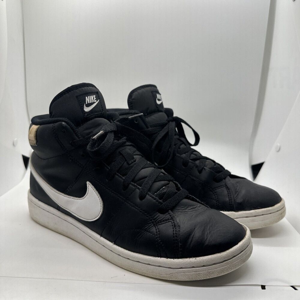 Size 8.5 Men’s Nike Court Royale 2 Mid Black Onyx